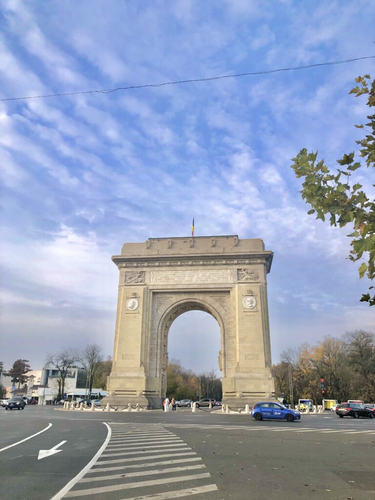 Arcul de Triumf, Bucharest, Autism Adventures Abroad Blog