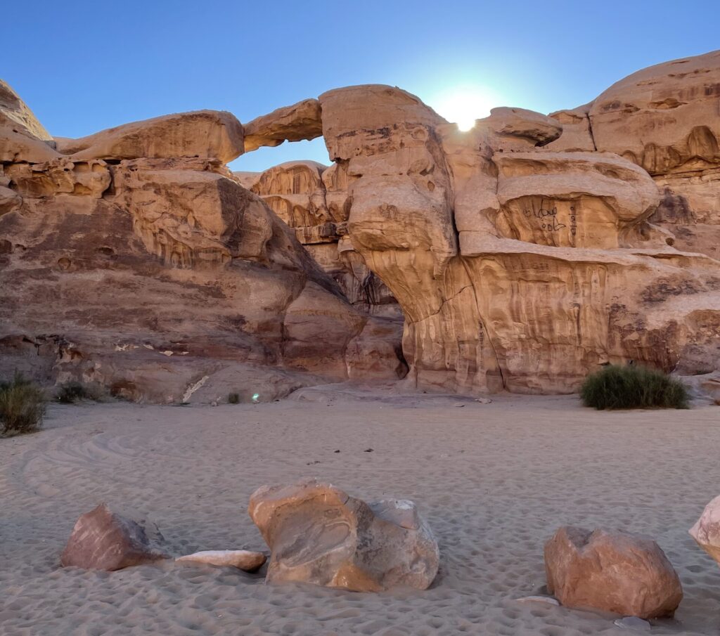 Um Frouth Rock Arch, Wadi Rum