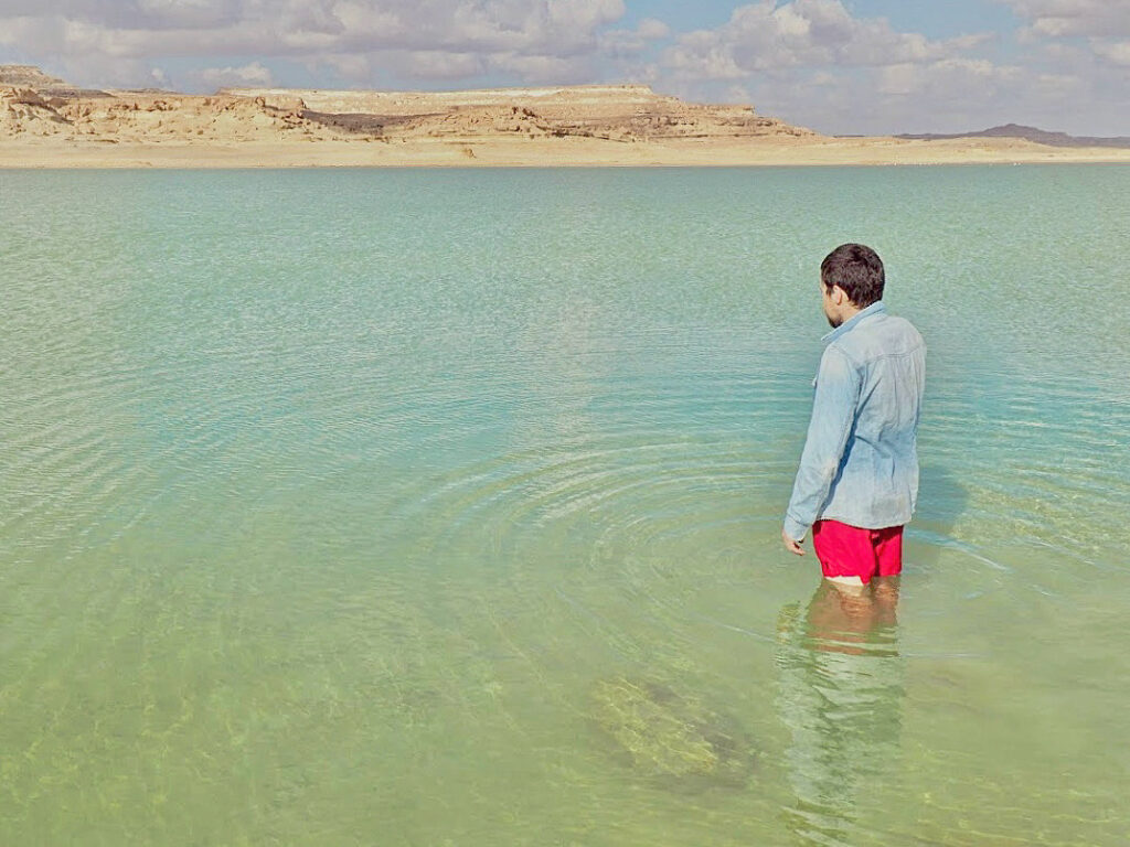 Siwa Oasis Salt Lake, Egypt