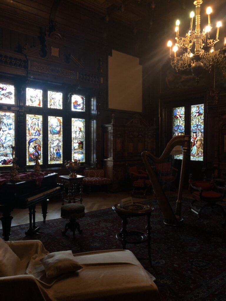 Peles Castle study room, Carpathian Mountains