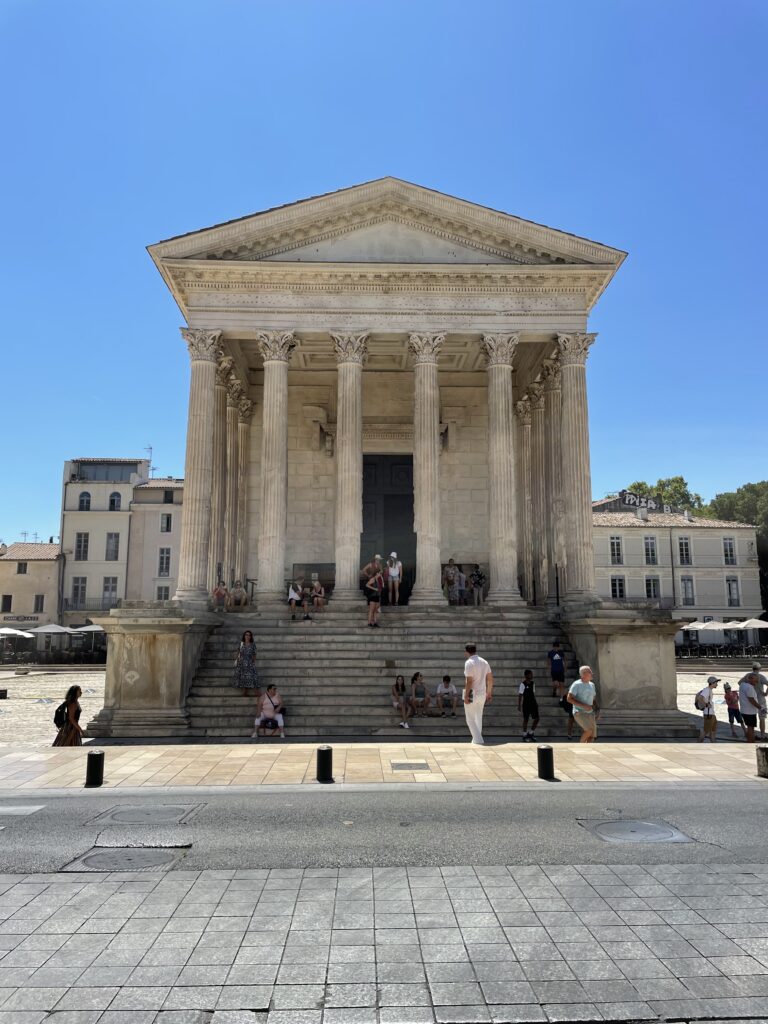 La Maison Carrée in Nîmes, France