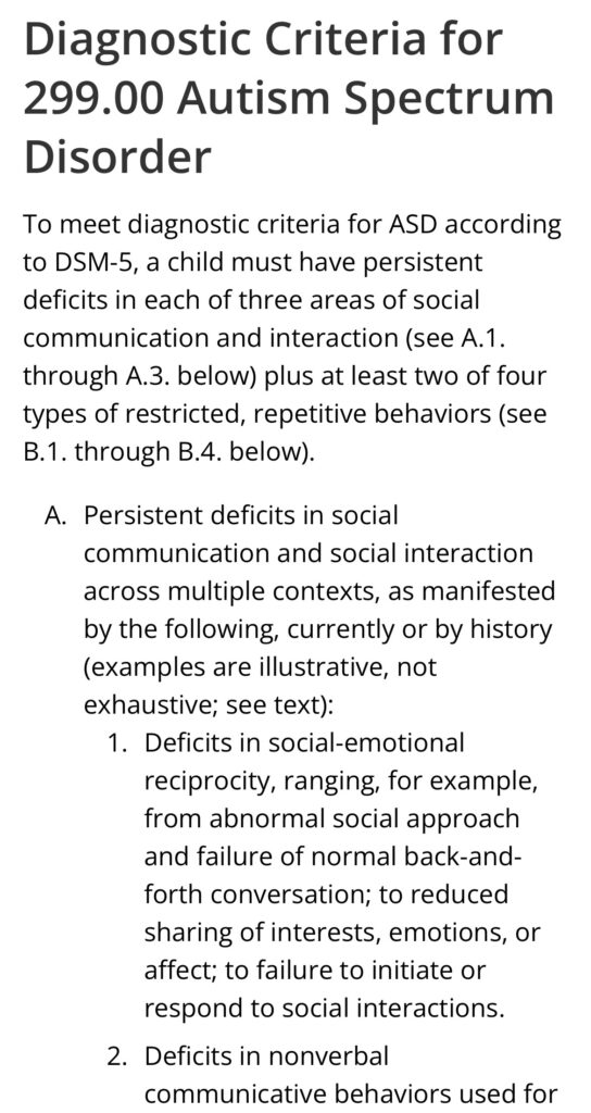 DSM Autism Diagnosis criteria, cdc, autism adventures abroad