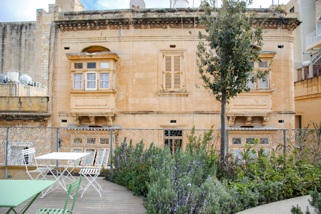 Valletta Design Cluster, hidden rooftop garden, autistic traveler