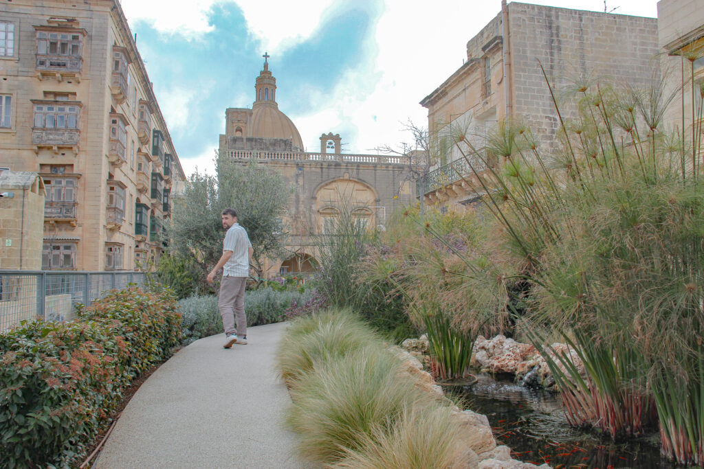 Valletta Design Cluster, Secret Rooftop Garden, Autism Adventures Abroad.
