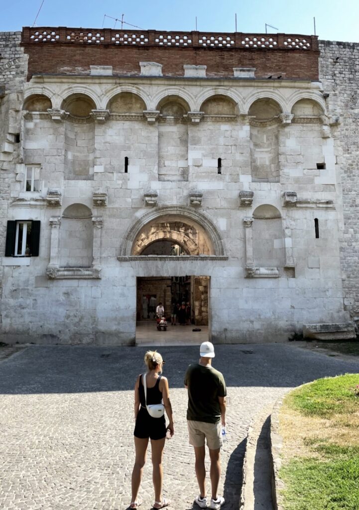 Split old town gate, balkans tourism, accessible consultancy