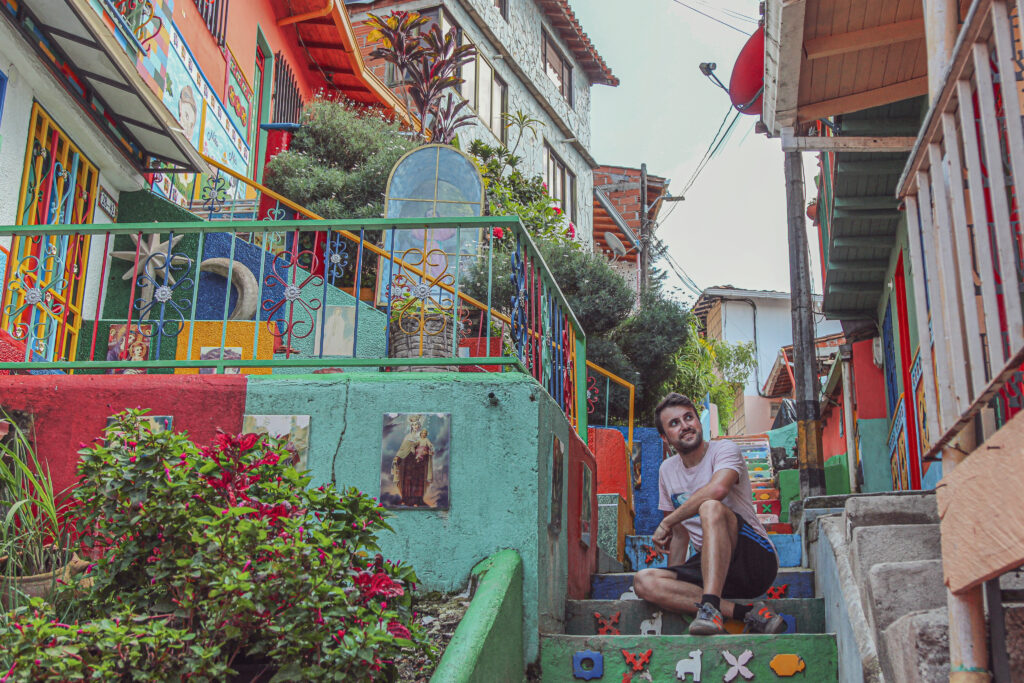 Guatapé colourful town, Colombia accessible, disabled inclusivity