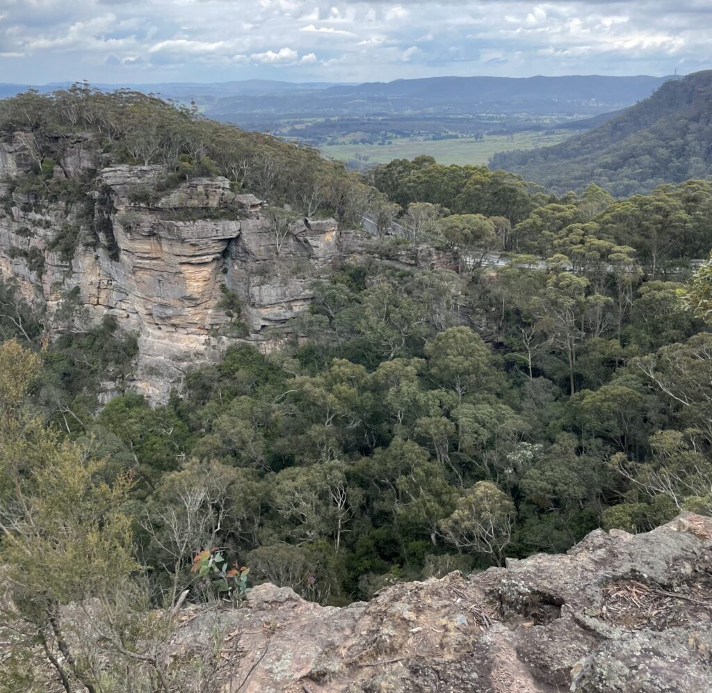 Blue Mountains vista, Mount Victoria, autistic tourism