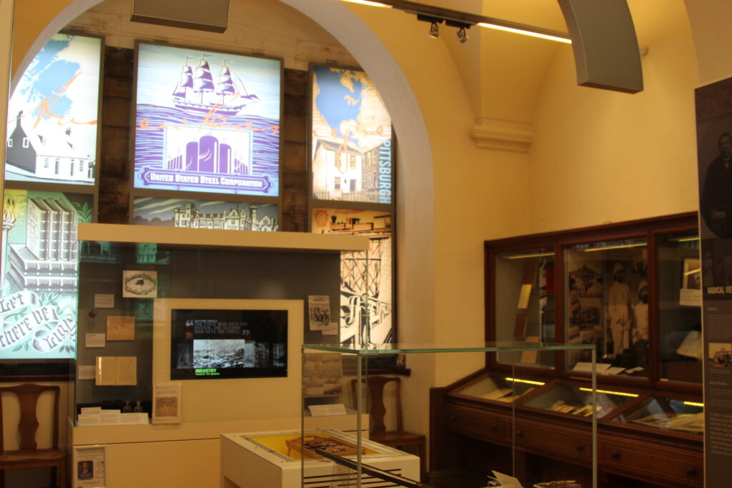 Andrew Carnegie Birthplace Museum, Dunfermline, Fife, Scotland, Accessible tourism, Autistic Travel, Alex Stratikis