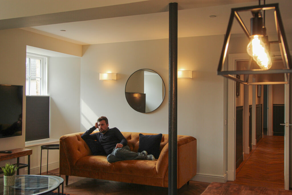 Stay Dunfermline, Reid's Corner, Fife, Scotland, Accessible tourism, Autistic Travel, Alex Stratikis